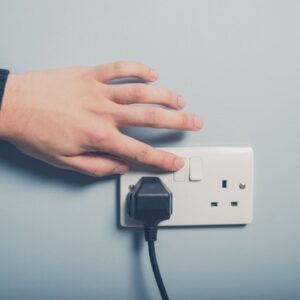 save electricity by unplugging unused electronics